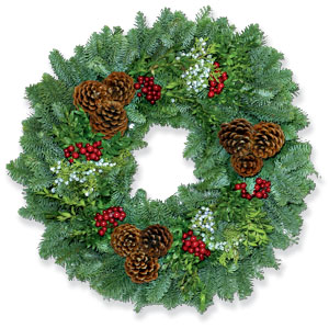 Christmas Wreath - Truffel